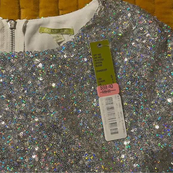 Gianni Bini Sequin Blouse - NWT - Picture 2 of 3